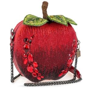 Mary Frances Apple a Day Crossbody Handbag